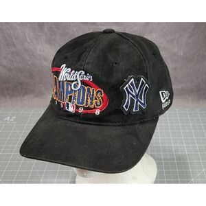 New York Yankees Hat 1998 World Series Champions New Era SnapBack Cap Vintage